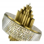 Подвесная люстра ST Luce Nari SL1635.303.13 Латунь/Прозрачный E14 13*40W (220V, на цепи)