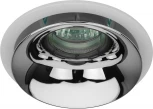 Встраиваемый точечный светильник ЭРА KL103 WH/CH (12V, круглые)