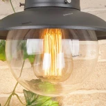 Уличный светильник подвесной Elektrostandard Talli черный GL 3002H (220V, на цепи, IP44)