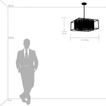 Потолочная люстра Osgona Regolo 713127