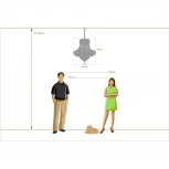 Подвесная люстра Chiaro Диана 340011409