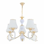 Подвесная люстра Arte Milano Florentia-2387 302387/5 Wh/Gd (220V, на цепи)