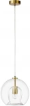 Подвесной светильник Crystal Lux LUISA SP1 BRASS/TRANSPARENT (на проводе)