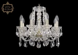 Подвесная люстра Art Classic 11.21 11.21.8.141.Gd.Sp (220V, хрусталь, на цепи, подсвечник, свеча)