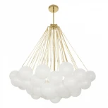 Потолочная люстра на штанге Dream 10129/1000 Gold Loft It (220V, на цепи, шарики)