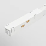 Коннектор питания прямой Gravity белый (магнитный) Maytoni Technical TRA004PC-22W (48V)