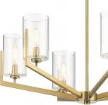 Потолочная люстра на штанге Kichler Nye QN-NYE6-BNB (220V)