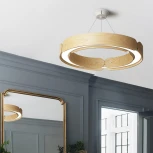 Подвесной кольцевой светильник Range 1 D70 Light Wood ImperiumLoft Range01 (195538-26) (LED, 220V, на тросе, кольцо)