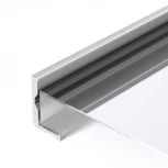 Профиль ALM-BASE-H10-2000 ANOD (Алюминий) 026690 Arlight