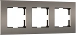 Рамка на 3 поста (бронза софт) Werkel W0032963 (a062814)