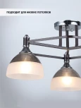 Потолочная люстра Wedo Light Giordzhi WD3620/3C-CF-CR-WT