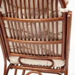 Кресло-качалка VIENNA (разборная) / без подушки / Pecan (орех) (ротанг top quality)