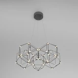 Подвесной светильник Uma 90169/5 черный жемчуг Eurosvet (LED, 220V, на тросе)