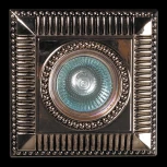 Встраиваемый точечный светильник Sneha 007/URS MR16 GD+BK (220V, круглые)