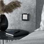 Выключатель двухклавишный с подсветкой (белый матовый) Werkel W1120161 (a059273)