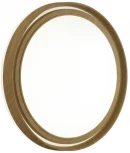 Настенно-потолочный светильник Sonex Rux Wood 7640/DL BASICA SN пластик/корич. под дер. LED 48Вт 4000K D390 IP43 (220V, круглые)