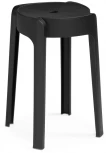 Табурет Woodville Bovel (Пластик, Черный) 15684