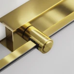 Основание настенное Wall для блока питания с вводом питания Flarity латунь Maytoni Accessories for tracks Flarity TRA155CW-BB-BS