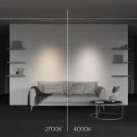 Трековый светильник трехфазный 10W 220V Maytoni Points TR195-3-10W4K-M-W (LED)