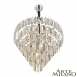 Подвесная люстра Arte Milano 25388.D600.H520.E14.11 Ni (220V, на цепи)