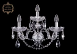 Бра Art Classic 10.11 10.11.2+1.165.XL.Cr.Sp (220V, хрусталь, подвески, подсвечник, свеча)