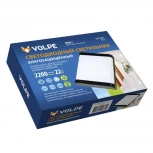 Потолочный светильник Volpe ULW-Q280 22W/4000K/S02 IP65 BLACK (LED, 220V)
