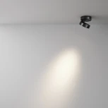 Накладной потолочный светильник Maytoni Magic C022CL-7W4K-B-1 (LED, 220V, круглые)