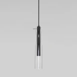 Подвесной светильник светодиодный Eurosvet Swan 50254/1 LED черный (220V, на проводе)