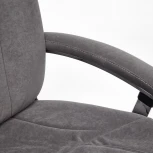 Кресло SOFTY LUX флок , серый, 29 Tetchair 13591