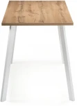 Стол Notta Тринити Лофт 120x80x75 25 мм дуб вотан / белый матовый 539243