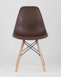 Стул Stool Group Eames Style DSW коричневый x4 УТ000003480