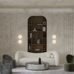 Настенный светильник Amulet MOD555WL-L4CH4K (LED, 220V, круглые)