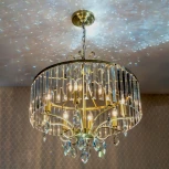 Подвесная люстра Citilux Инга CL335183 (220V, подвески, на цепи, круглые)