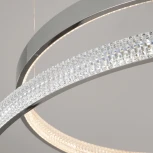 Подвесной светильник Eurosvet Posh 90175/5 (регулировка яркости, LED, 220V, пульт управления, на тросе, кольцо)