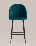Стул полубарный Stool Group Логан велюр изумрудный УТ000035470
