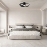 Люстра потолочная-вентилятор с ПДУ Mantra Rose 8706 (регулировка яркости, LED, 220V)