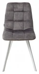 Стул CHILLI SQUARE PK6015-02 (VBP202) античный темно-серый, велюр/ белый каркас