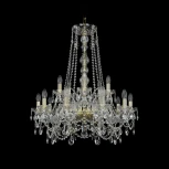 Подвесная люстра Bohemia 1411 1411/10+5/240/h-84/G