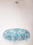 Подвесная люстра L.8301/8 BLUE