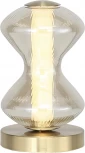 Настольная лампа ST Luce Spine SL6136.204.01 золото/коньячный LED 1*6W 3000K (220V)