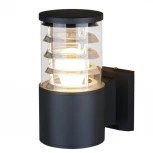 Настенный светильник уличный Elektrostandard Strada 1408 TECHNO черный (220V, IP54)