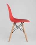Стул Stool Group Eames DSW красный x4 УТ000005354