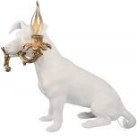 Настольная лампа Loft It Dog 10312 White (220V, выключатель, животные)