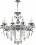 Подвесная люстра Bohemia AL7901 AL79101/10/250 B Ni (220V, подвески, на цепи, подсвечник, свеча)