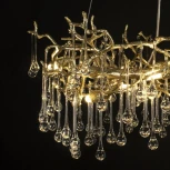 Подвесная люстра Loft It Bijout 10068/800 GD (220V, на тросе, ветки)