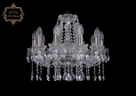 Подвесная люстра Art Classic 11.12 11.12.10.165.Br.Sp (220V, хрусталь, на цепи, подсвечник, свеча)