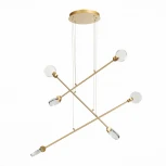 Подвесной светильник ST Luce Montecelio SL6104.203.06 (LED, 220V, хрусталь, на тросе)