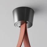 Чаша накладная для двойного вывода ленты черная Maytoni Accessories for system Parity TRA130CRDuo-B