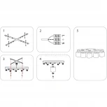 Потолочная люстра Lightstar Nubi Legno 802095 (220V)