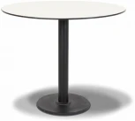 "Каффе" интерьерный стол из HPL круглый Ø70см, цвет молочный 4SIS арт.УТ-00000578